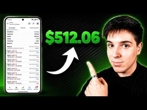 Estudiante de $100 a $500 en solo 2 semanas | Trading Scalping