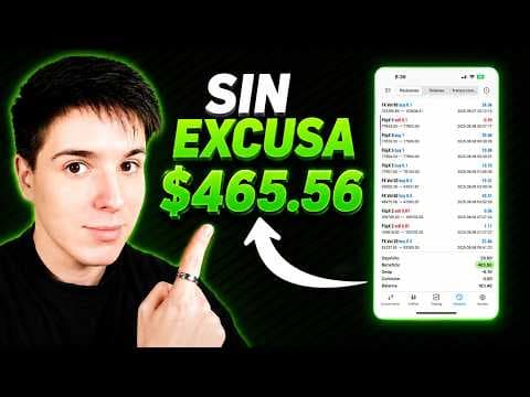 De $28 a $435 Asi Hizo Crecer su Cuenta | Trading Real