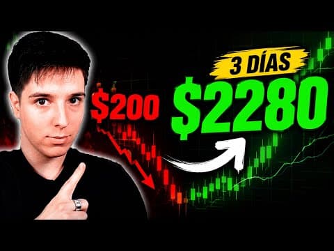 De 200 A 2280 USD En 3 Días (Entrevista Real) | Trading Scalping