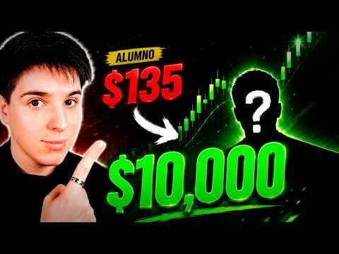 La Estrategia Que Lo Llevó de $135 a $10K | Trading Real